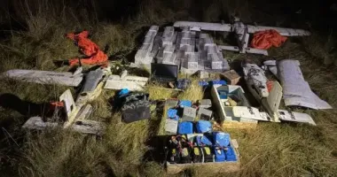 На Львівщині контрабандисти за допомогою дрона намагалися відправити за кордон майже 3 тисячі пачок сигарет