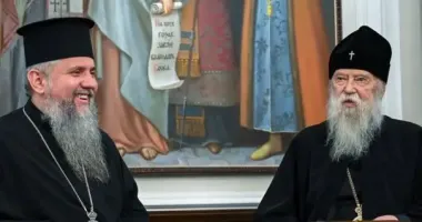 Патріарх Філарет зустрівся із митрополитом Епіфанієм та відзначили важливість української мови