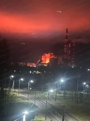 БПЛА ударили по ГРЭС в Волгореченске: местные власти вспомнили лишь несколько "хлопков" (видео)