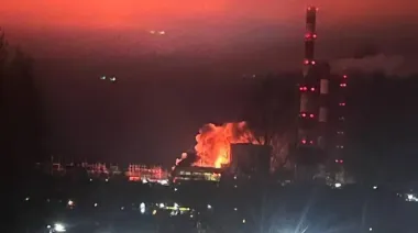 Drones strike Kostroma Power Station, one of Russia's largest energy facilities