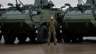 Ukraine receives 21 Patria armored personnel carriers from Latvia
