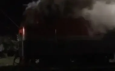 Enemy logistics on fire: "Freedom of Russia" resistance movement has burned dozens of locomotives in Russian Federation. VIDEO