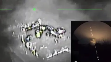 Ukrainian forces post video showing attack on Shahed UAV base in Donetsk: 90% of launched drones hit target