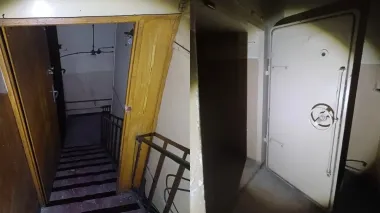 Тайный вход в подвале: мужчина под заброшенным домом нашел бункер Холодной войны (фото)