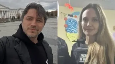 Сергей Притула насмешил реакцией на неожиданное появление Джоли в Украине: "Вся надежда на миссис Смит"