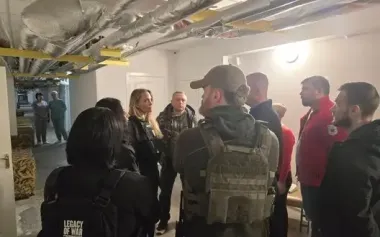 Angelina Jolie on her visit to Ukraine: People live under daily shelling but remain strong. PHOTO