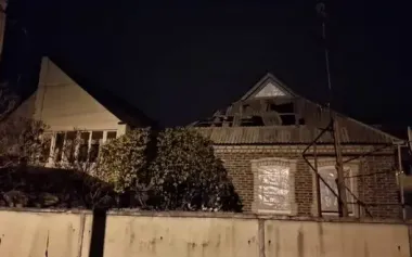 Russian drone attacks Kramatorsk for second time in day, damaging three residential houses. PHOTO