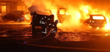 В Сумах российский дрон упал на трассу с оживленным движением транспорта (видео)