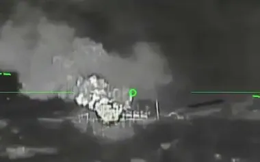 Special Operations Forces destroyed Russian oil depots in occupied Crimea. VIDEO