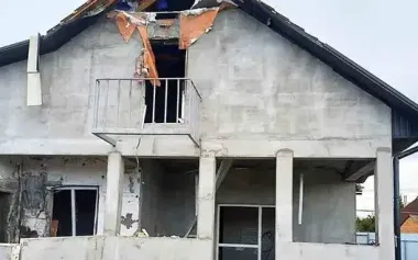 In Zaporizhzhia region, houses, infrastructure facilities and vehicles damaged as result of shelling. PHOTO