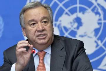 UN Secretary General warns of red line for humanity