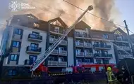 У Буковелі спалахнула пожежа в готелі