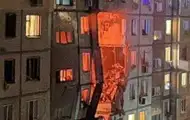 У Дніпрі і Павлограді прогриміли вибухи, палає багатоповерхівка - пабліки