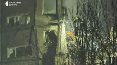 ОВА про наслідки ворожої атаки на Дніпро: руйнування багатоповерхівки, 7 постраждалих