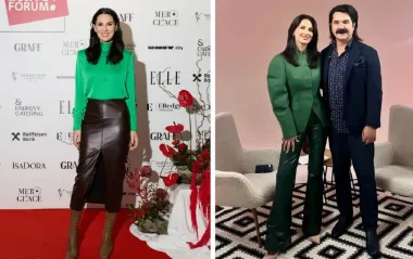 Як стилізувати шкіряні речі восени 2025: приклад від Маші Єфросиніної