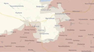 Ukraine's defence forces holding positions near Myrnohrad, logistics maintained