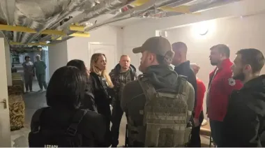 "It's become known as 'human safari'": Russian drone flew over Angelina Jolie when she was visiting Ukraine