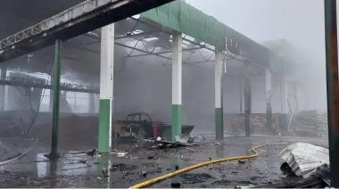 Russian drones destroy Ukrainian green energy thermal plant