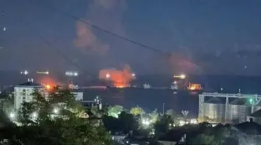 В России сообщили об атаке морских дронов на порт в Туапсе