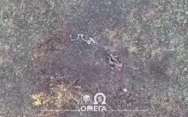 Omega special forces struck three enemy infantrymen in Pokrovsk direction. VIDEO