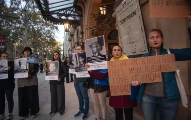 В Испании напали на украинцев, которые протестовали против выступления артистов из РФ
