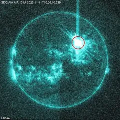 Самая мощная солнечная вспышка 2025 года: Земле грозит всплеск радиации