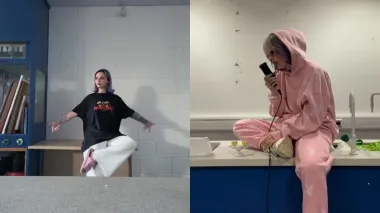 Девушка живет в заброшенной школе и рассказывает, что больше всего ее ужасает там (видео)