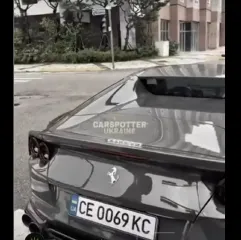 В Корее засветился эксклюзивный Ferrari за $400 000 на украинских номерах (видео)