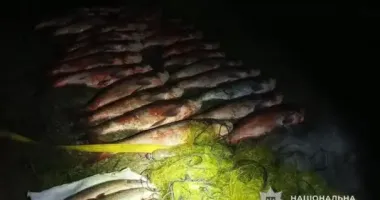 На Тернопільщині затримали чоловіка, який виловив 250 кг риби