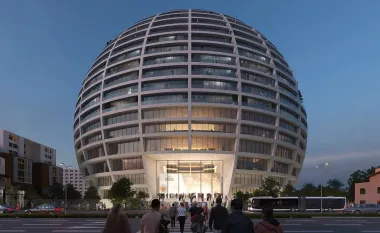 Голландская компания спроектировала шар диаметром более 100 метров: в нем будут жить люди (фото)