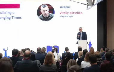 Відновлення Києва та інтеграція бізнесу в ЄС: Кличко і Кай Вегнер відкрили Інвестфорум Києва