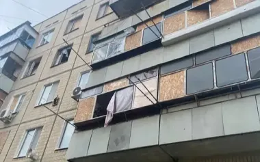 Occupiers attacked Nikopol and Synelnykove districts: one man in serious condition, houses and power lines damaged. PHOTOS