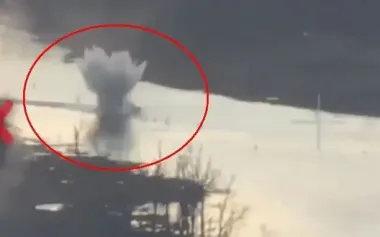 Shell hits boat with occupiers in Kherson region. VIDEO