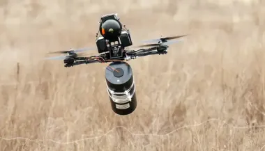 Russian drone drops explosives on civilians near Izyum, killing three people