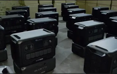 Спецпідрозділ "Артан" отримав партію потужних зарядних станцій від "Української команди"