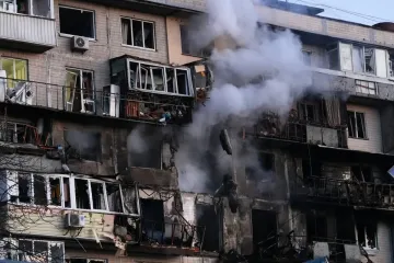 Ukraine-Russia war latest: Putin unleashes ‘massive’ drone and missile attack as explosions rock Kyiv