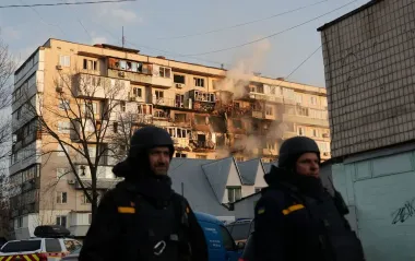 "Шахед" прошив частину будинку в Деснянському районі Києва (відео)