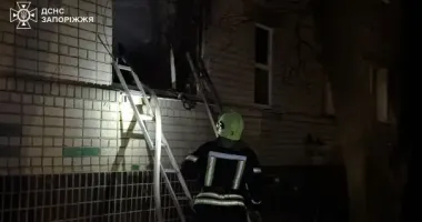 У Запоріжжі внаслідок нічної пожежі загинула людина: деталі