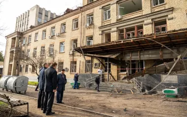 У Києві зруйновано корпуси Інституту отоларингології та медцентру: що відомо