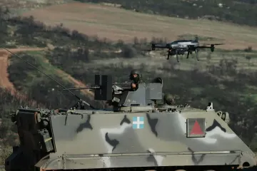 As NATO pushes for faster innovation, drones flood a test battlefield in Greece