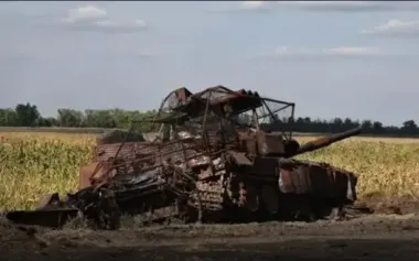 Total combat losses of Russian Federation since beginning of war - about 1,157,400 people (+1,000 per day), 11,350 tanks, 34,443 artillery systems, 23,588 armored combat vehicles. INFOGRAPHICS