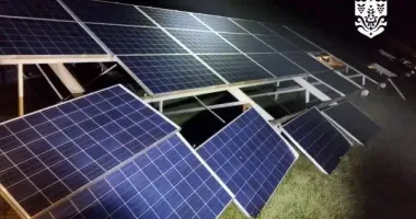 Ночная атака на Одесщину: дроны РФ повредили солнечную электростанцию