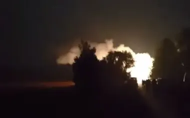 Novokuybyshevsk oil refinery in Samara region and Rubicon UAV warehouse in Donetsk region were hit - General Staff. VIDEO