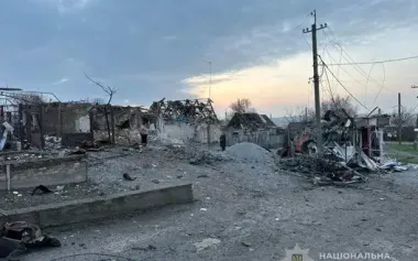 One person was killed and another wounded as result of Russian shelling in Zaporizhzhia. PHOTOS