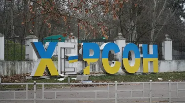 Russians attack civilian car in Kherson, injuring three