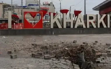 Occupiers struck playground and civilian enterprise in Kharkiv with UAV (updated)