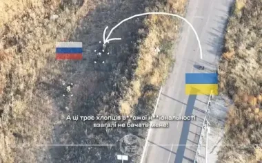 Occupiers did not notice drone under their noses: K-2 fighters eliminated group of Russians with ground drone for first time. VIDEO