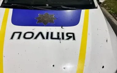 Driver of passenger car detonates grenade during conversation with police in Lviv region. PHOTO
