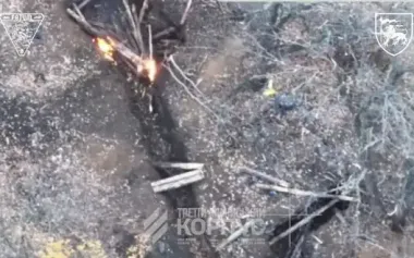 Occupier catches fire after drone hit and tries to flee: FATUM’s combat performance. VIDEO