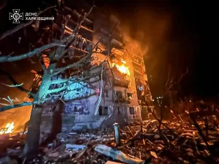 Ракетный удар по Балаклее: много жертв и раненых, появились новые кадры с места попадания (фото)